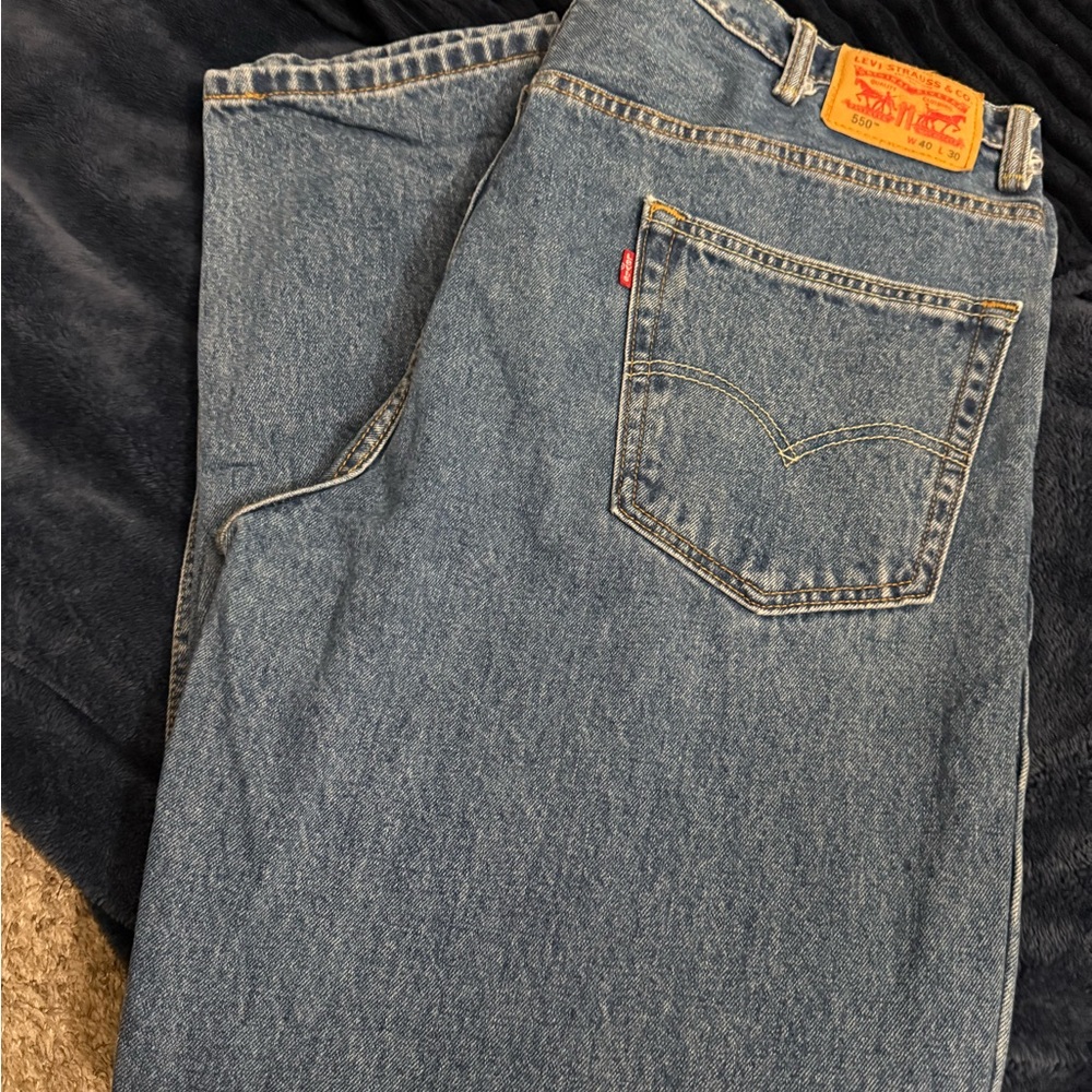 Levi's Classic Straight Blue Jeans